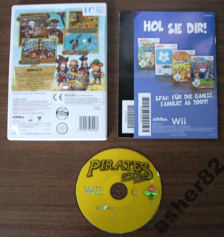 Игра на Nintendo Wii "Pirates: Hunt for Blackbeard's Booty"        (PAL) - фото фото фото 1