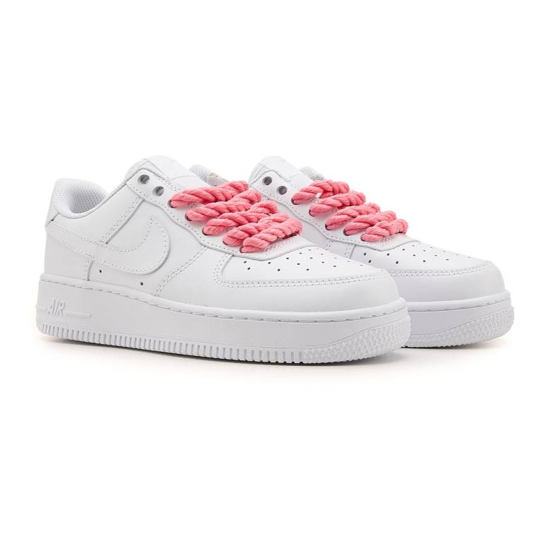 Nike Air Force 1 Rope Laces Pink 37 - фото фото фото 1