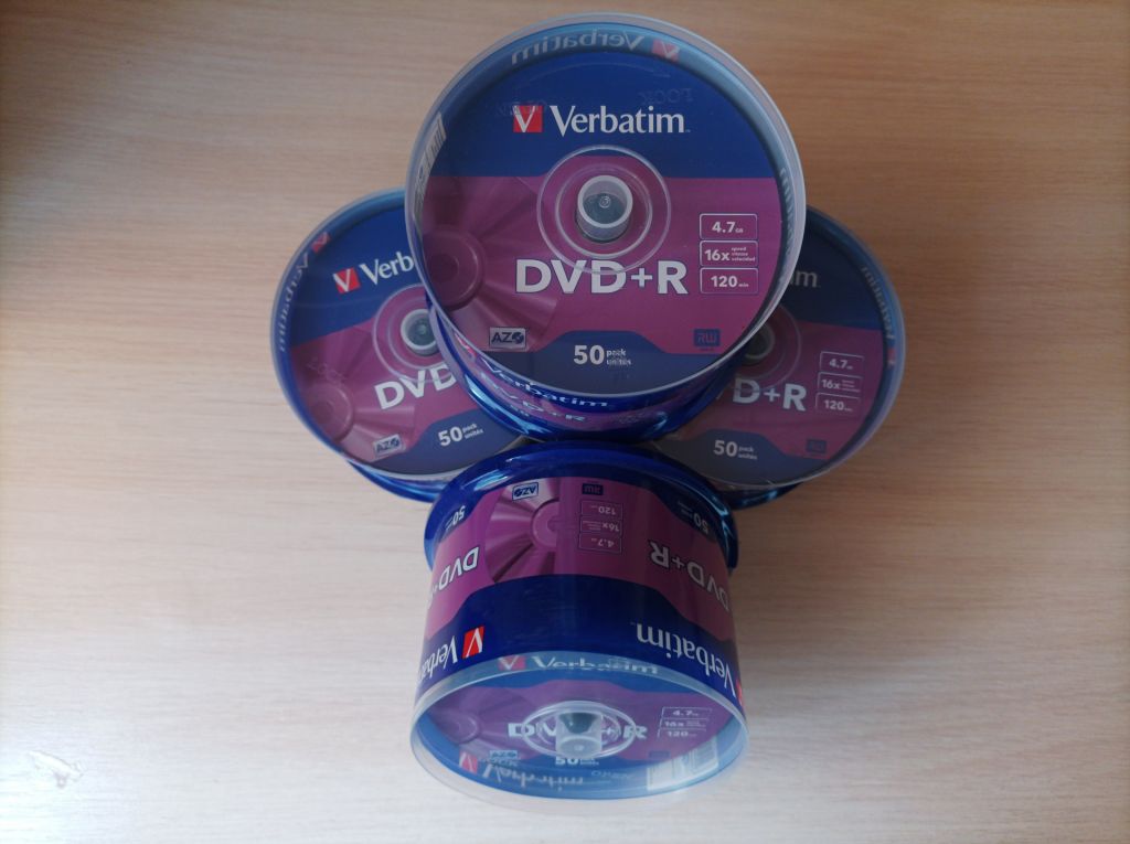 Verbatim 50 дисков DVD+R в кейках. - фото фото фото 4