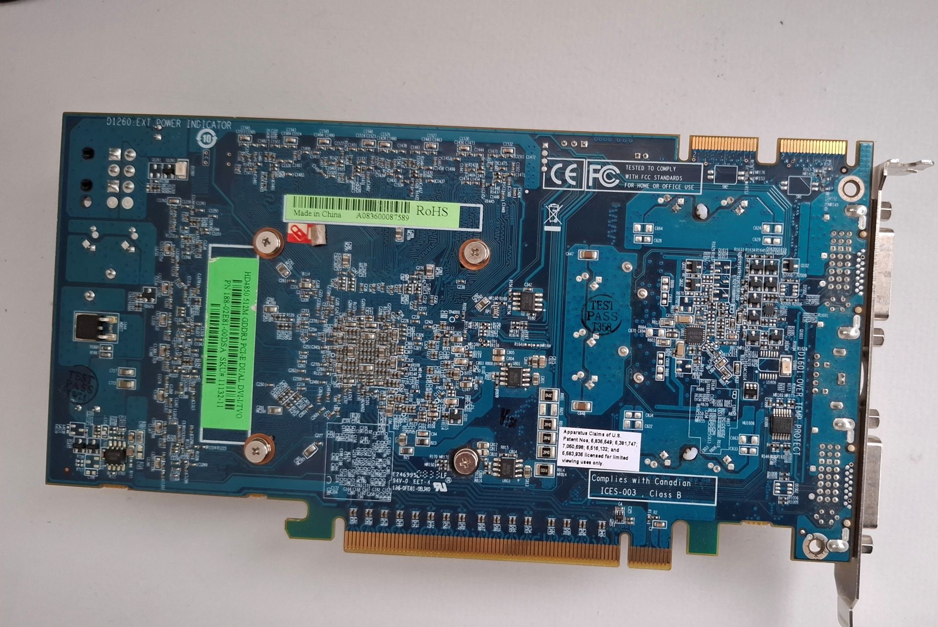 Відеокарта Radeon HD 4850   (512 mb/256bit/GDDR3)    (№66) - фото фото фото 3