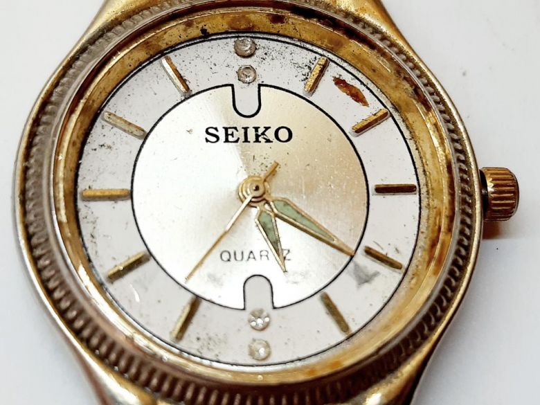 Наручные часы Seiko quartz, не рабочие, без стекла - фото фото фото 2