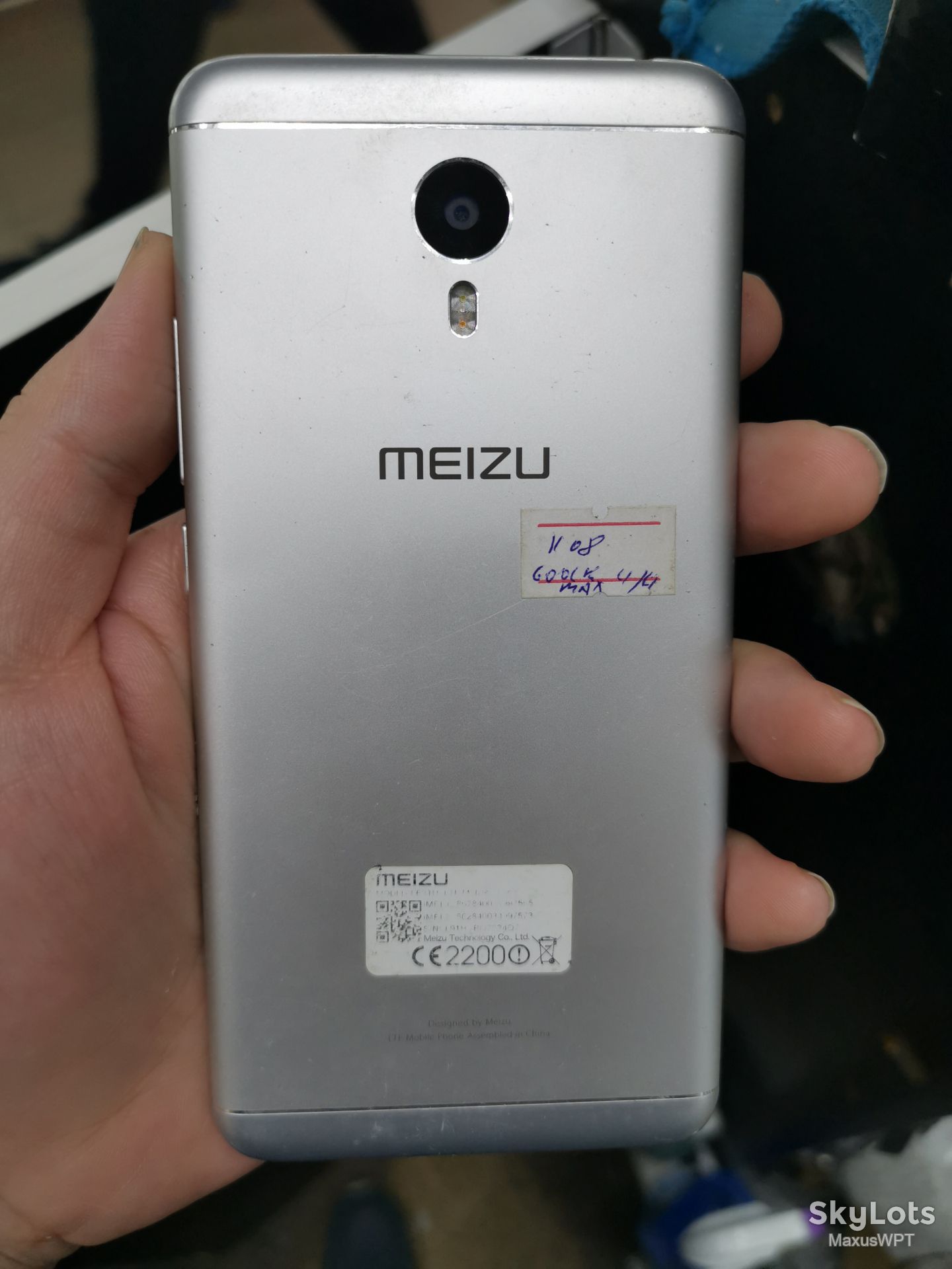 #616 Sklad Meizu M3 Note silver 1 - фото фото фото 1