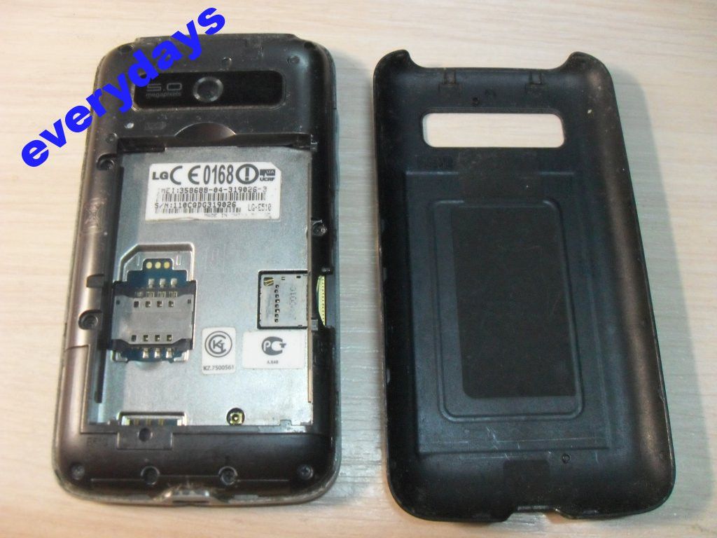 LG Optimus Hub E510 на запчасти - фото фото фото 7
