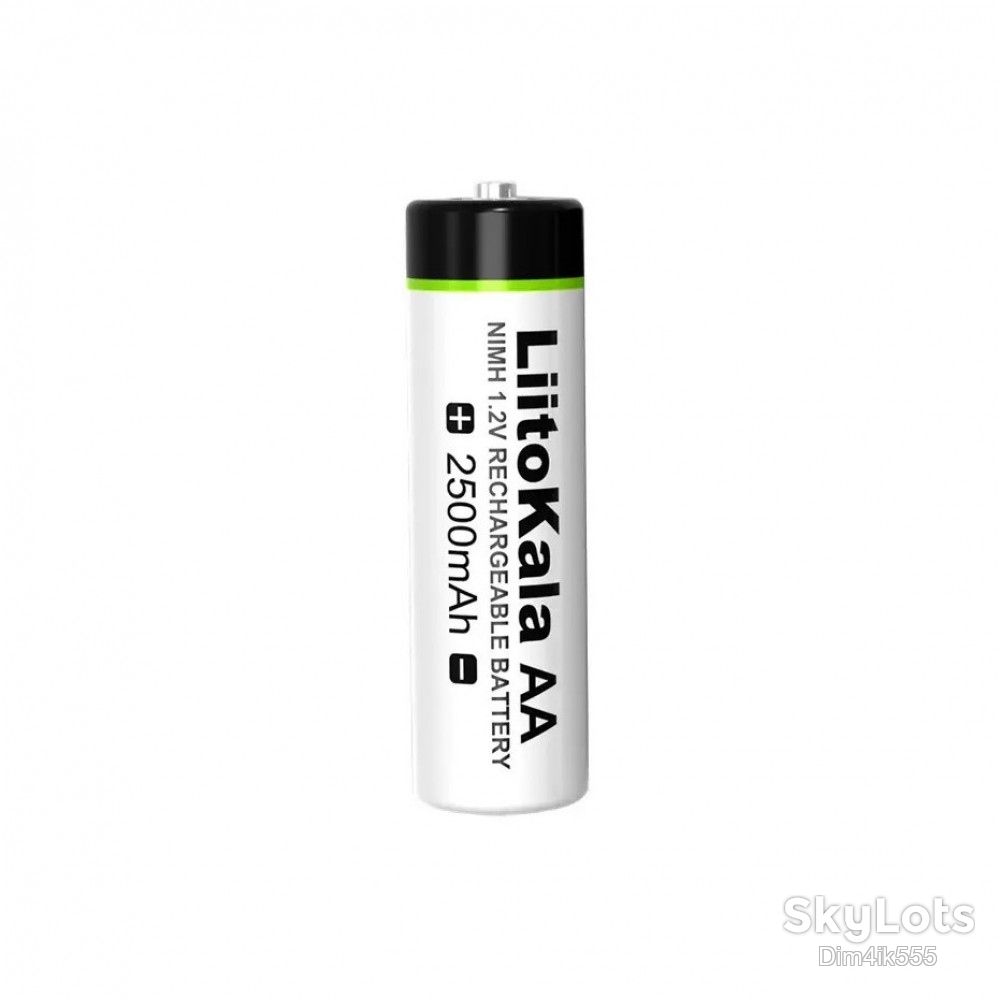 Аккумуляторные батарейки LiitoKala AA 1.2V 2500mAh - фото фото фото 0