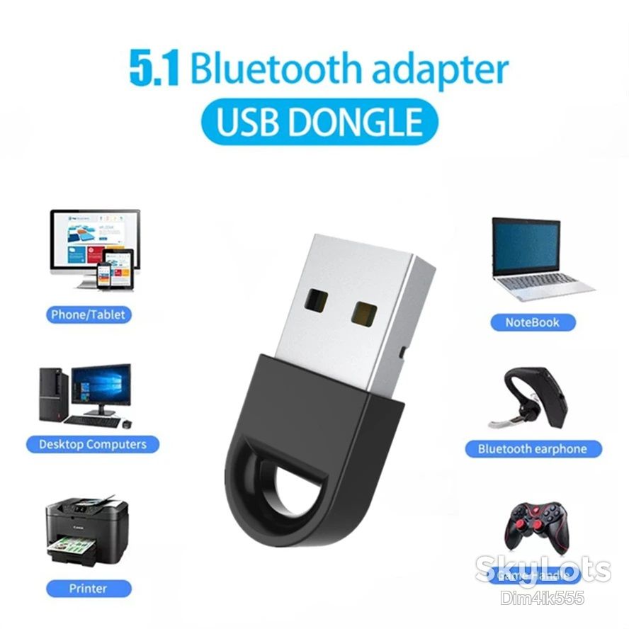 Bluetooth Адаптер USB Adapter 5.1 - фото фото фото 3