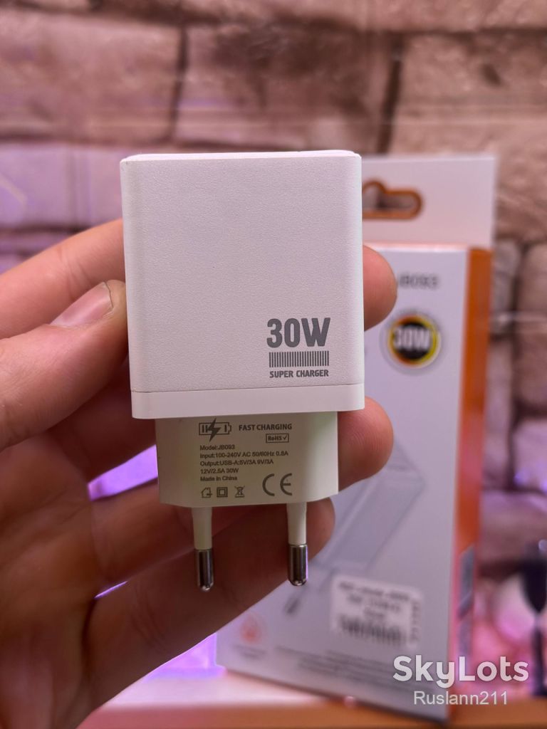НОВИЙ Зарядний пристрій USB 30W - фото фото фото 2