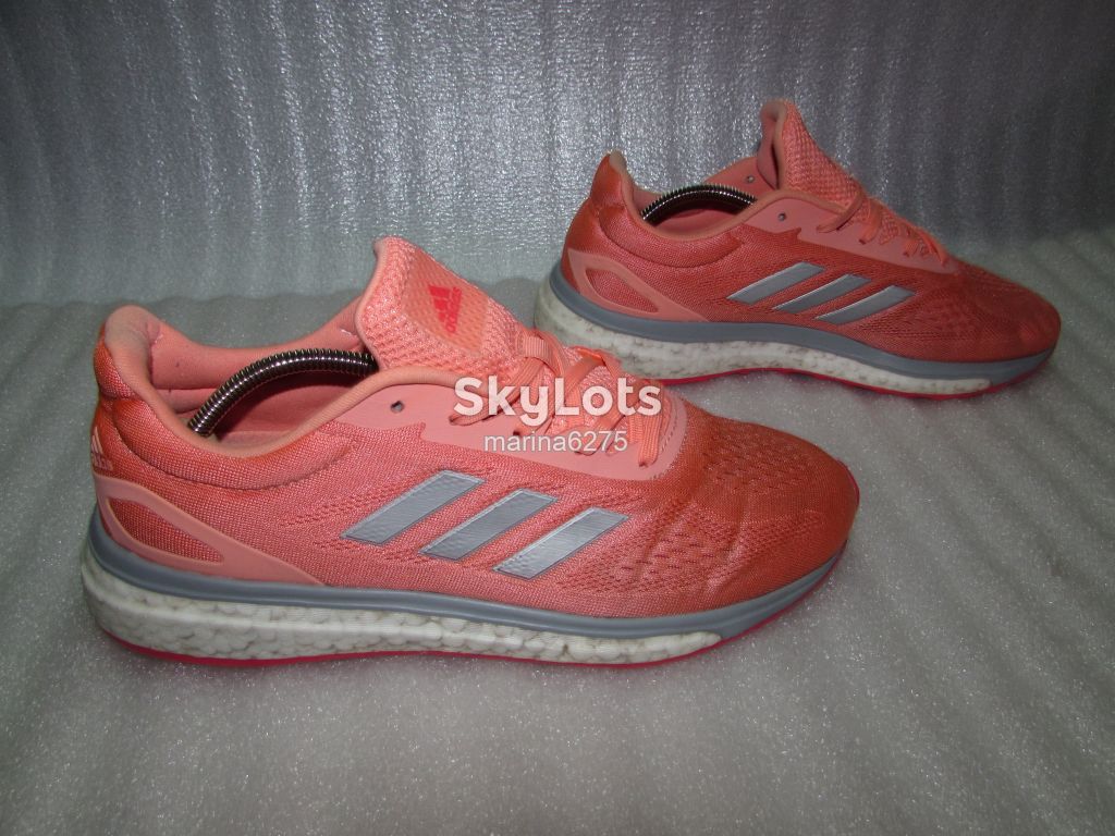 СУПЕР КРОССОВКИ ЦВЕТ ЛОСОСЯ ~ ADIDAS BOOST ~ р 42 /27 см - фото фото фото 2