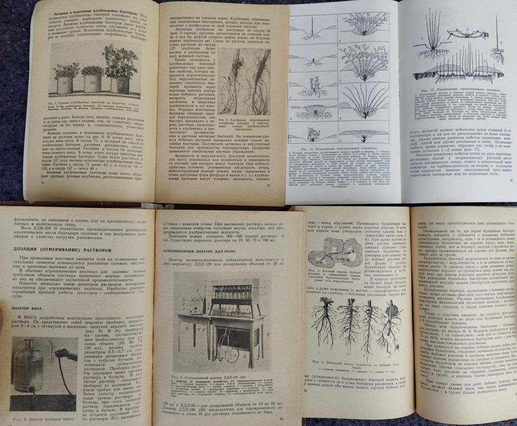книги: БАКТЕРІАЛЬНІ ДОБРИВА 1962. БАКТЕРИАЛЬНЫЕ УДОБРЕНИЯ. II-е изд. 1959 - фото фото фото 6