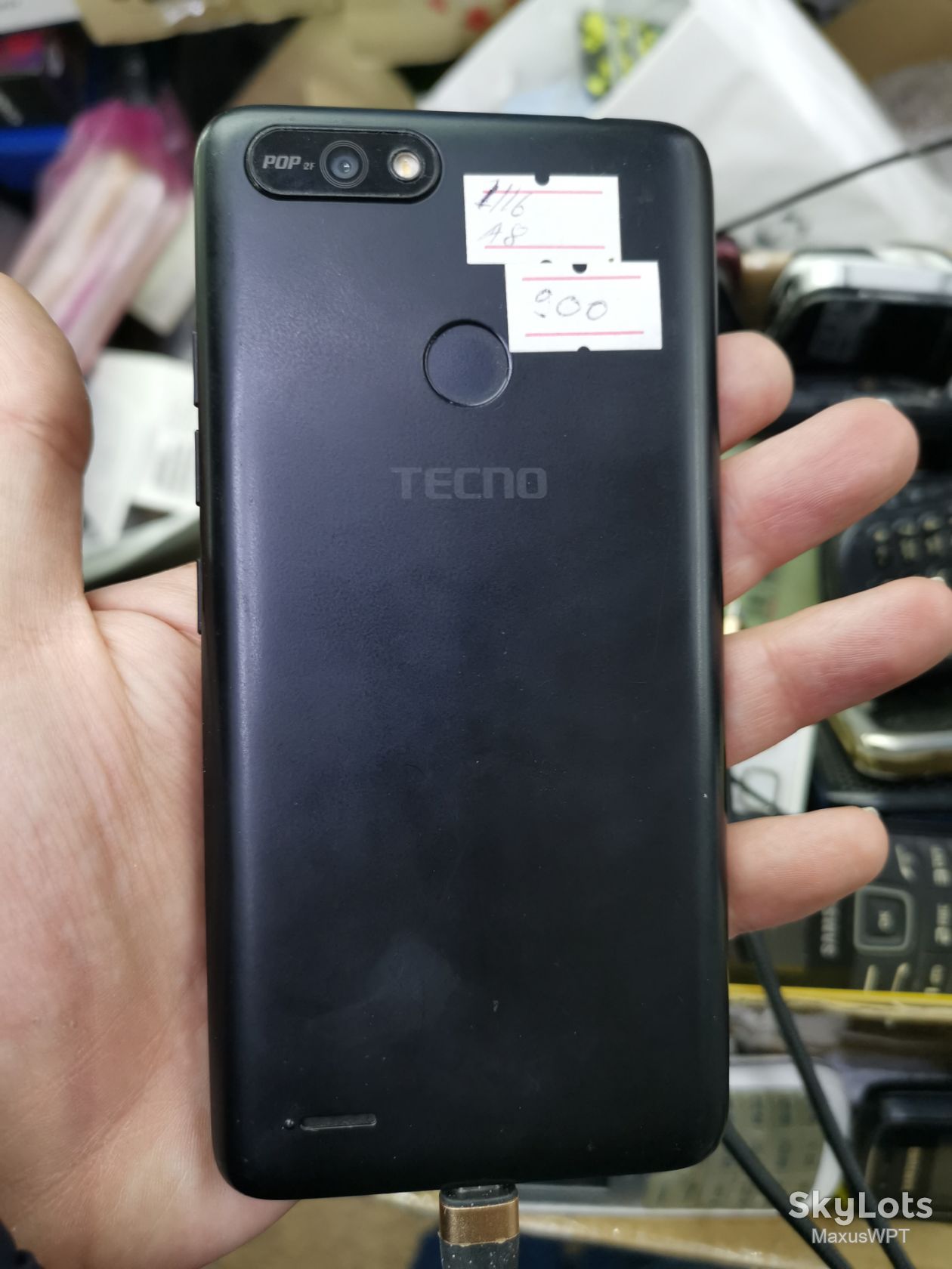 #shop Tecno pop 2f B1f black - фото фото фото 1