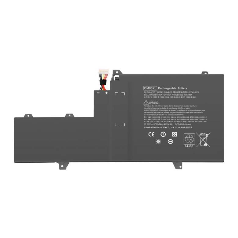 Батарея для ноутбука HP (OM03XL) EliteBook x360 1030 G2 (Replacement) - фото фото фото 0
