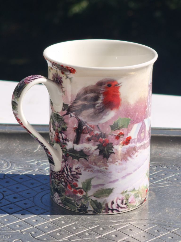 *   чашка англия малиновка *Fine bone China - Lesser &amp; Pavey - фото фото фото 4