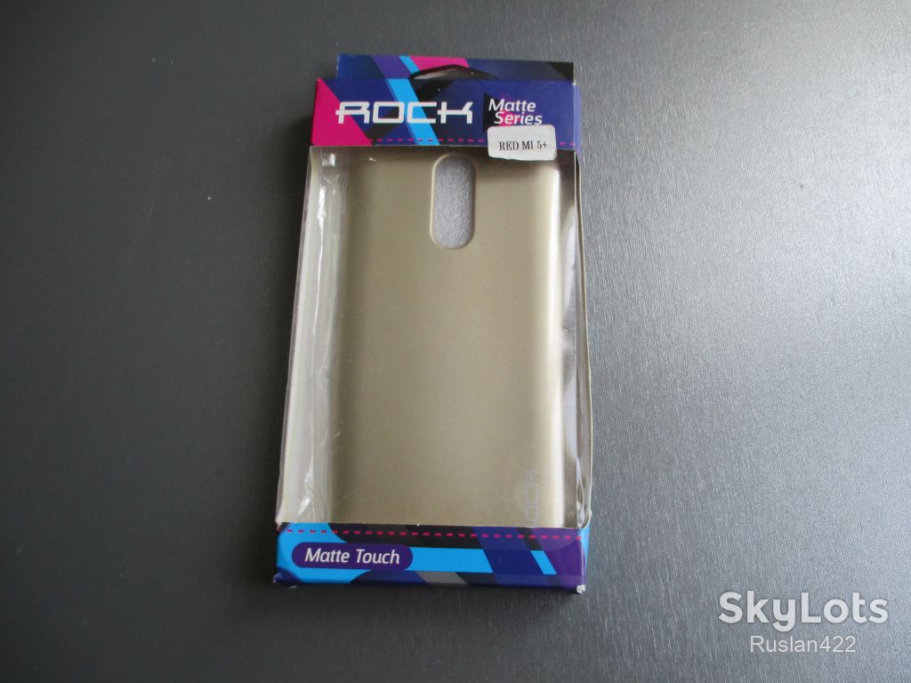 Чехол ROCK для Xiaomi Redmi 5+ 5 Plus Matte Touch - фото фото фото 0