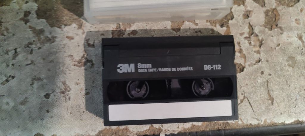 Кассета 3M 8mm Data Tape D8-112 № 241406115 - фото фото фото 1