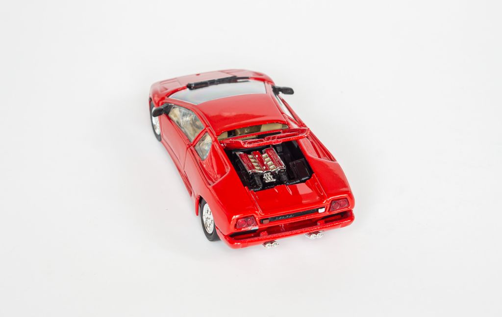 1:43 Lamborghini Diablo 1995 red, SOLIDO #1527 - фото фото фото 6