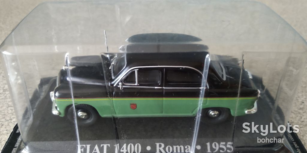 FIAT 1400  Taxi Roma 1955       IXO-DeA    M1:43 - фото фото фото 0