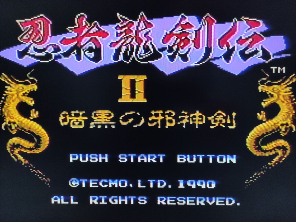 Ninja Ryukenden 2   (Ninja Gaiden 2) FC Famicom Nintendo тільки карт Японія - фото фото фото 2