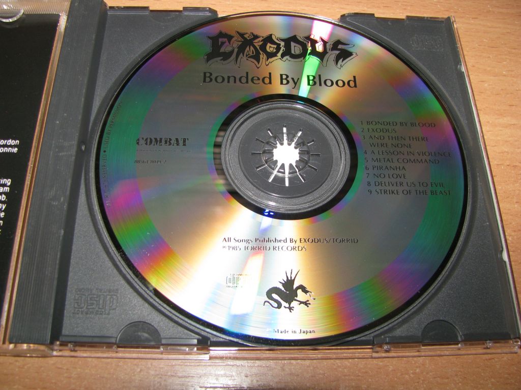 EXODUS - Bonded By Blood  (1985 Combat/Torrid Japan) - фото фото фото 2