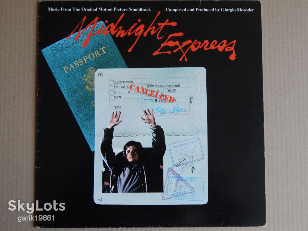 Giorgio Moroder ‎– Midnight Express    (Casablanca ‎– 9128 018, France) EX+/NM- - фото фото фото 0