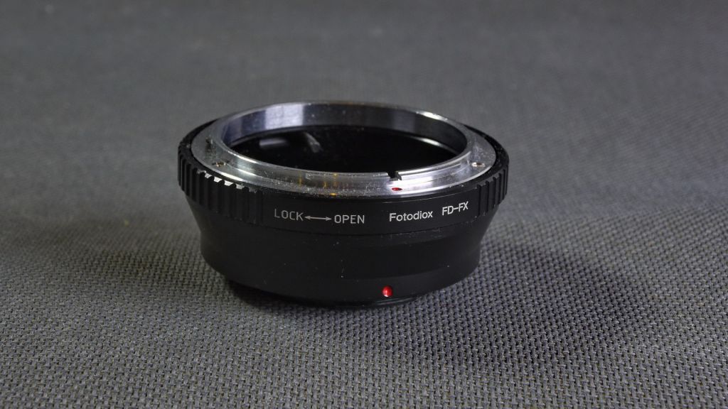 Адаптер переходник Fotodiox объективов Canon FD - Fuji FX   (MD-FX) Вживане - фото фото фото 0