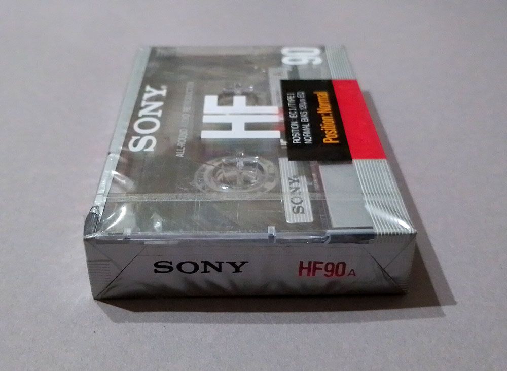Аудиокассета SONY Normal HF90, запечатанная. - фото фото фото 5