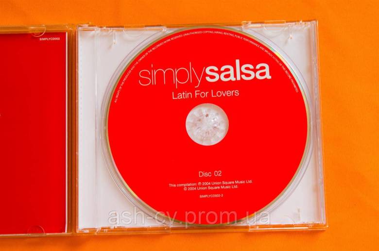 Музичний диск CD. SIMPLY SALSA - Latin for Lovers - фото фото фото 3