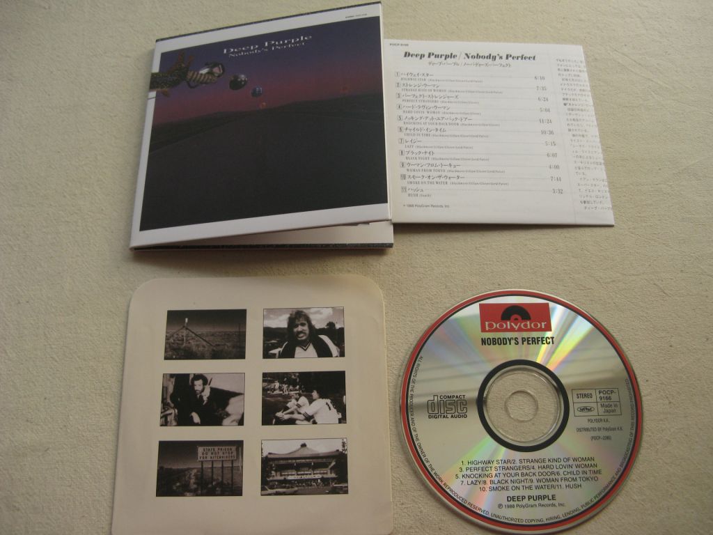 CDLP Deep Purple. Nobody's Perfect. 19787/1988. - фото фото фото 5