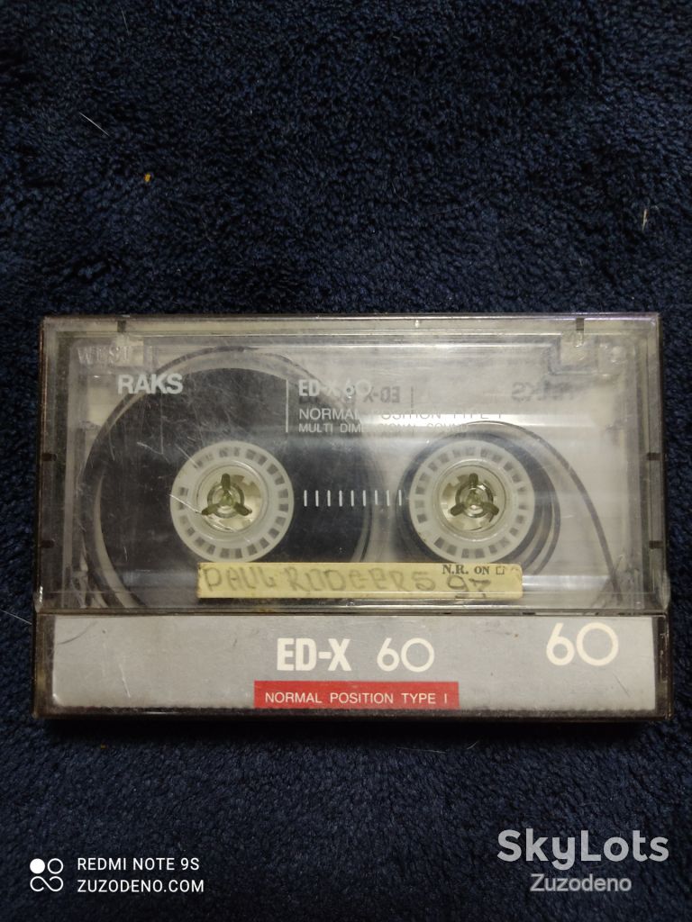 Б/У Аудио кассета RAKS ED-X 60 - фото фото фото 0