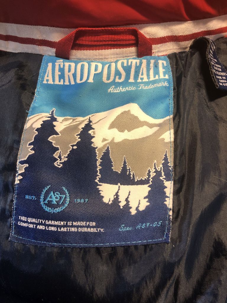 Пуховик Aeropostale  (size M) в нормальном состоянии - фото фото фото 6