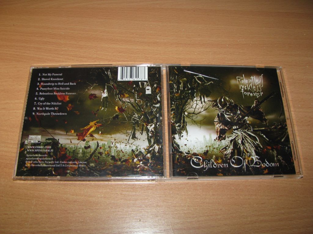 CHILDREN OF BODOM - Relentless Reckless Forever  (2011 Spinefarm 1st press) - фото фото фото 0