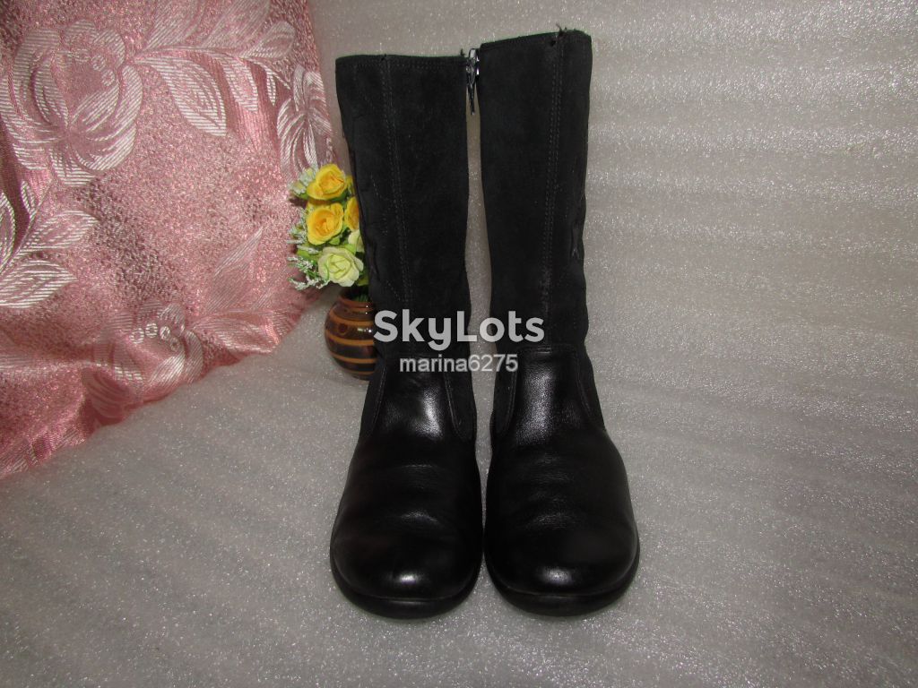 САПОГИ 100% НАТУРАЛЬНАЯ КОЖА ~Clarks ~ КАМБОДЖА р 28/10 - фото фото фото 5