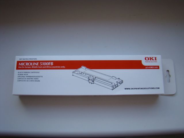 Картридж для матричного принтера OKI Microline 5100FB черный. - фото фото фото 0