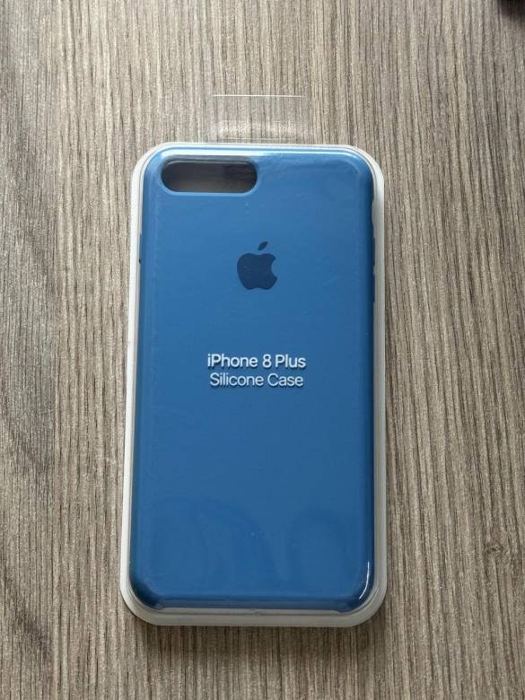 Чохол Silicone Case для Apple iPhone 7+/8 Plus Blue new - фото фото фото 0