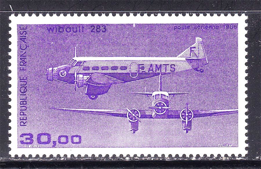 Авиация .  Франция   1976 г MNH - - фото фото фото 0
