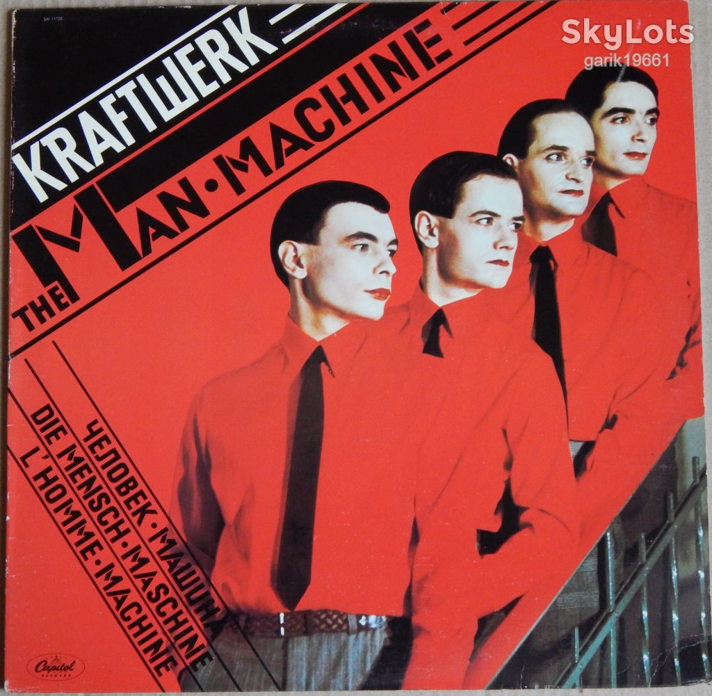 Kraftwerk – The Man · Machine  (Capitol Records – SW-11728,  Canada) insert EX+/NM- - фото фото фото 0
