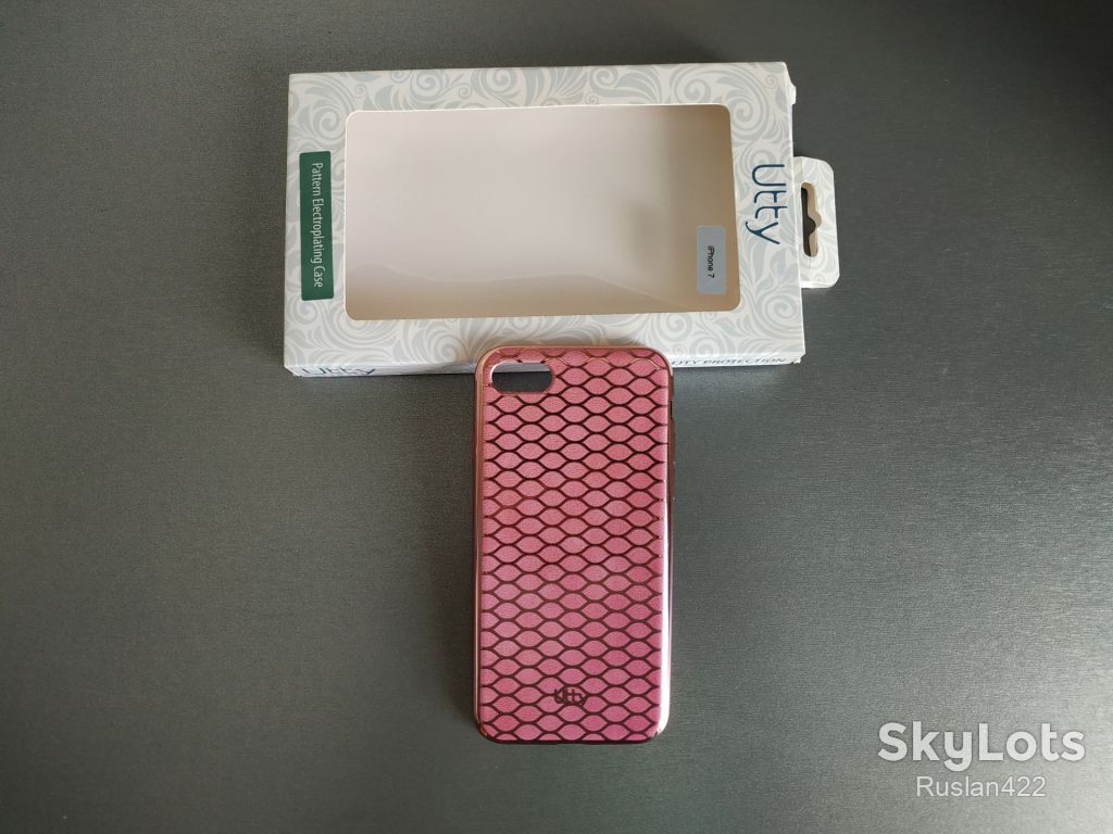 Чехол на iPhone 7     (Utty Pattern Electroplating Case) - фото фото фото 0
