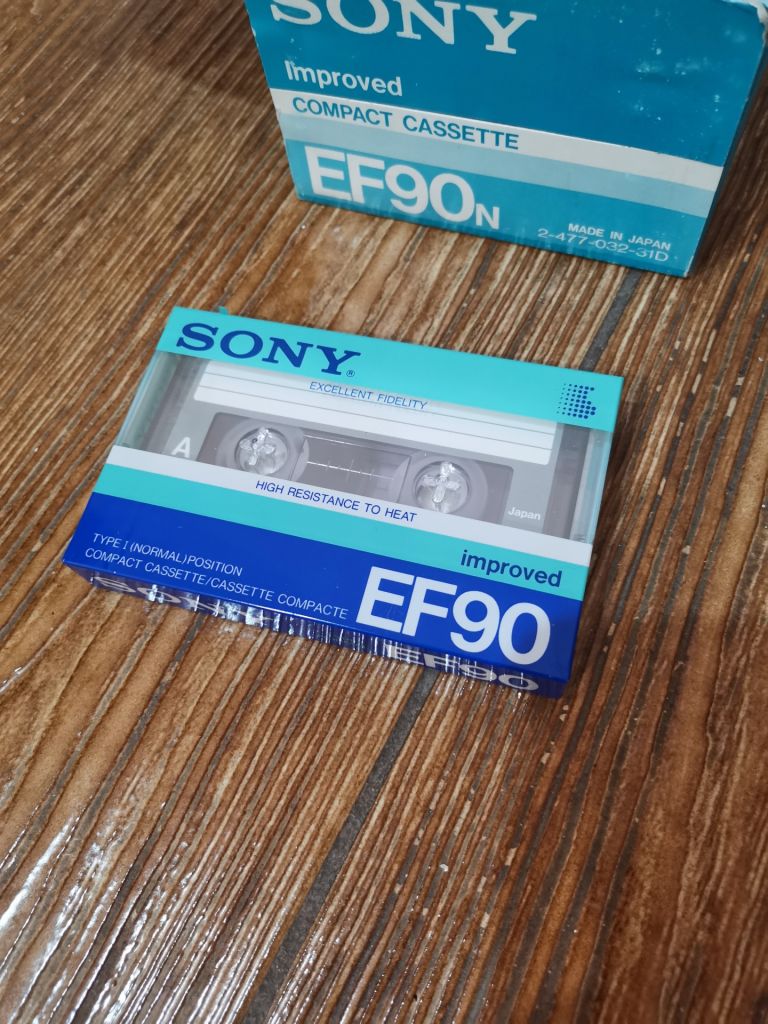 Аудио кассета Sony EF90 - фото фото фото 3