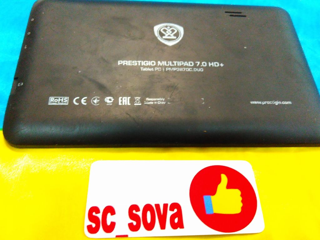 Prestigio MultiPad 7.0 HD + PMP3870C_DUO задняя крышка - фото фото фото 0