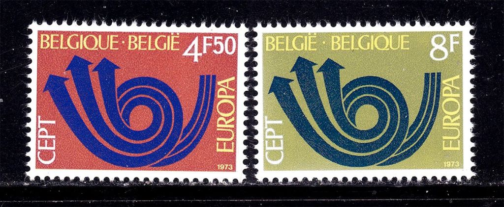 Бельгия  1973 г  MNH - EUROPA CEPT - - фото фото фото 0