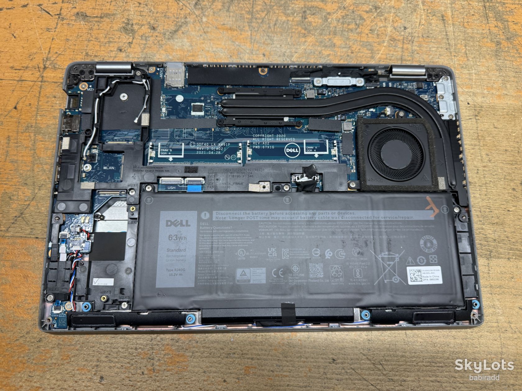 Ноутбук DELL 5420 I5-1145G7/БЕЗ DDR4/БЕЗ SSD    (55) - фото фото фото 4