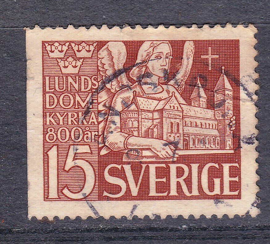 Швеция  1946 г гаш - б/з сторона - фото фото фото 0