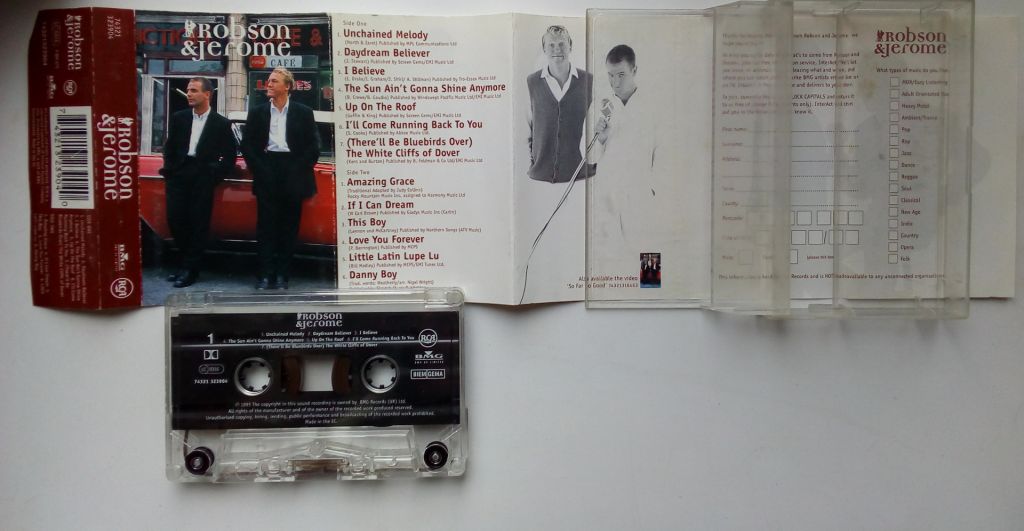 Robson &amp; Jerome 1995  (фирменная кассета) - фото фото фото 1