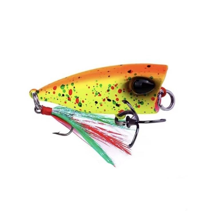 Воблер AquaPounce Mini Popper 43mm 4g Citrus Pop - фото фото фото 0