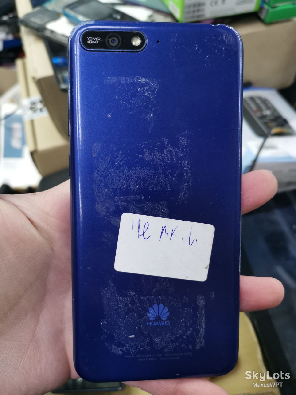 #2313 sklad huawei y6 2018 blue - фото фото фото 1