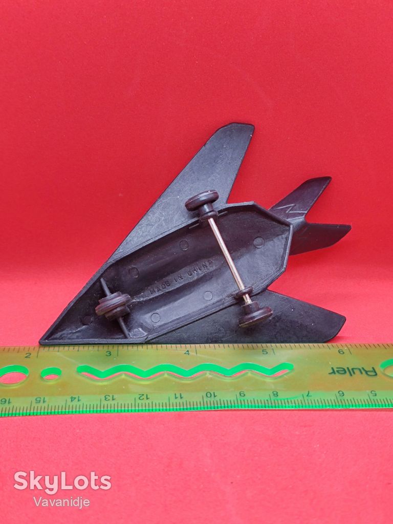 ЛІтак Lockheed F-117 Nighthawk China Китай пластик іграшка - фото фото фото 4