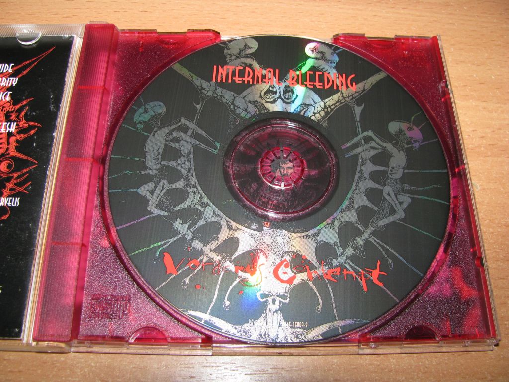 INTERNAL BLEEDING - Voracious Contempt    (1995 Pavement 1st press  USA) - фото фото фото 2