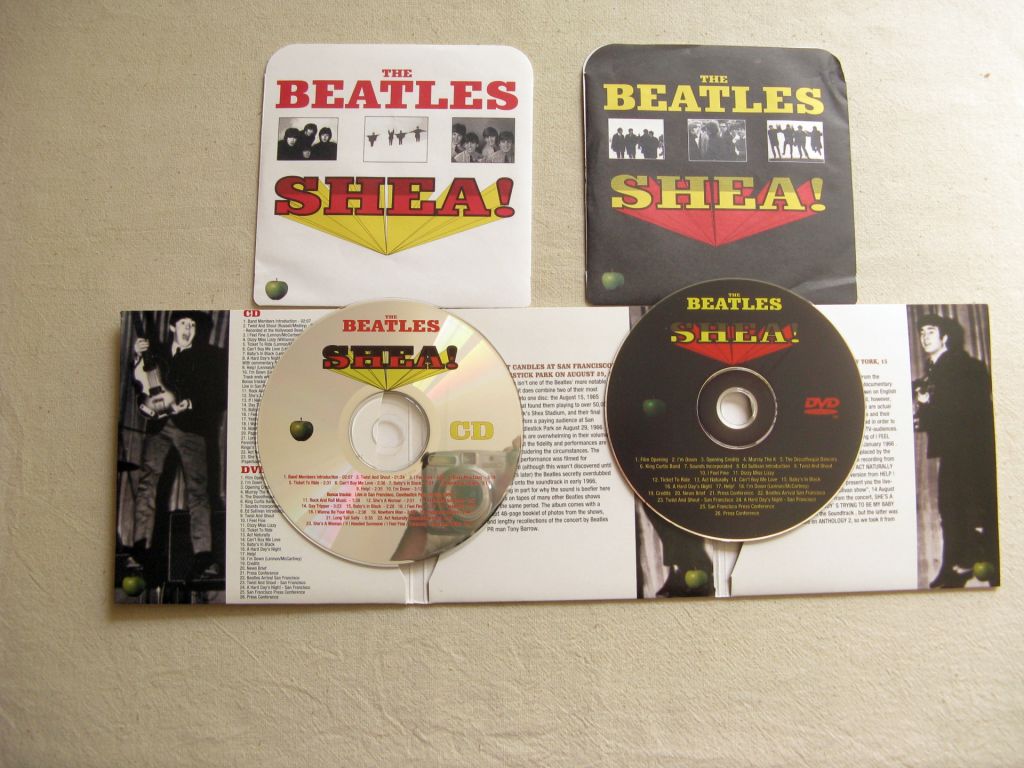 CD+DVD Beatles. Live at Shea Stadium. 1965/2005. - фото фото фото 6