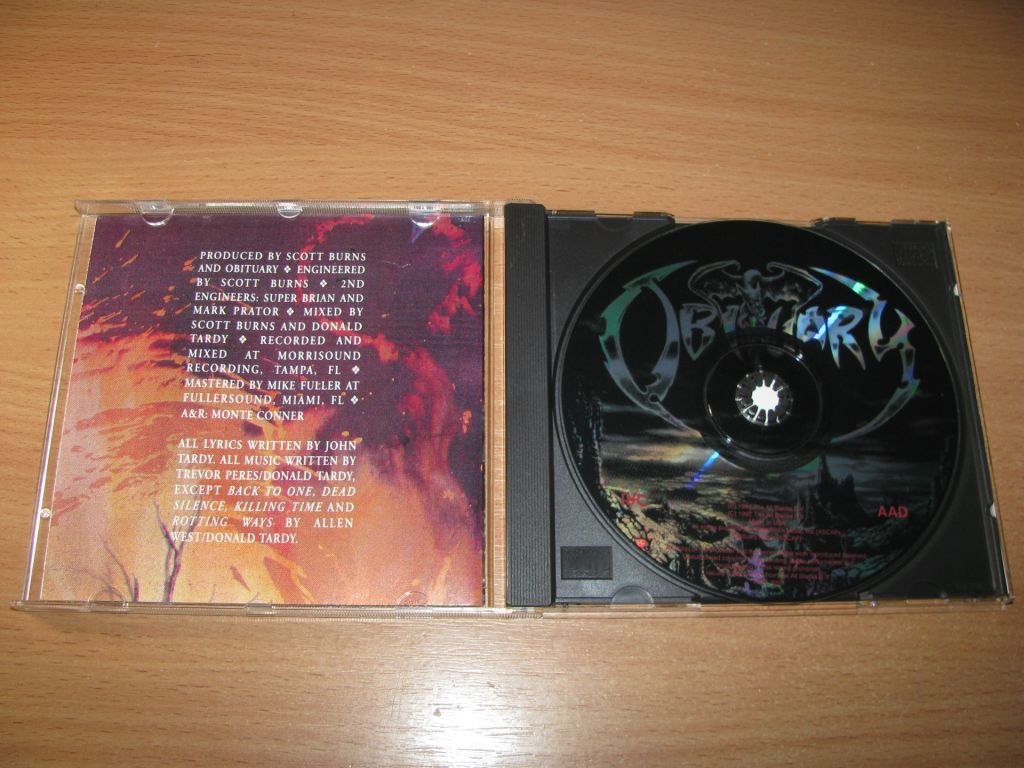 OBITUARY - The End Complete  (1992 Roadracer 1st press,USA) - фото фото фото 1