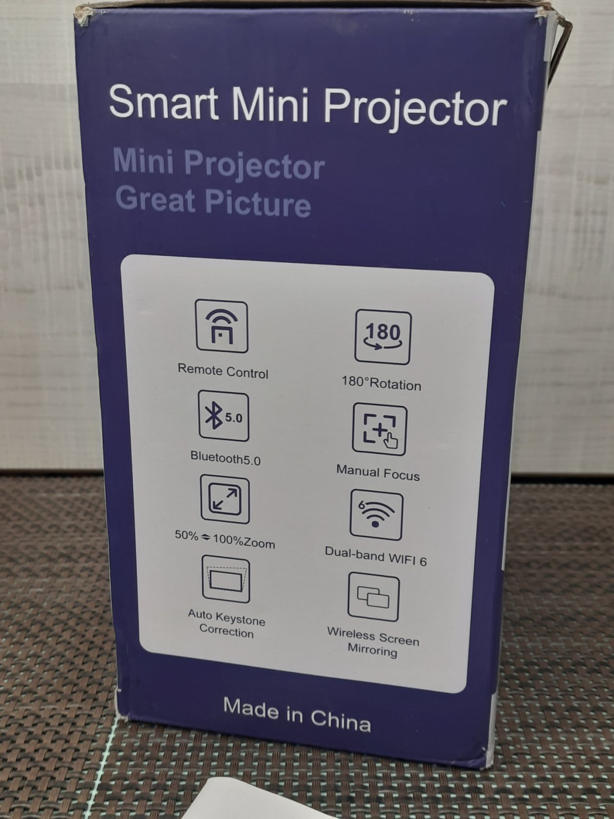 03 міні Smart проектор на Android 13 2/16 ГБ HY300 PRO hi-fi - фото фото фото 1