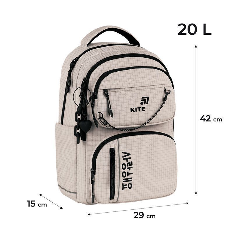 Рюкзак Kite Education teens Prime K26-2594M-1  (безкоштовна доставка) - фото фото фото 2