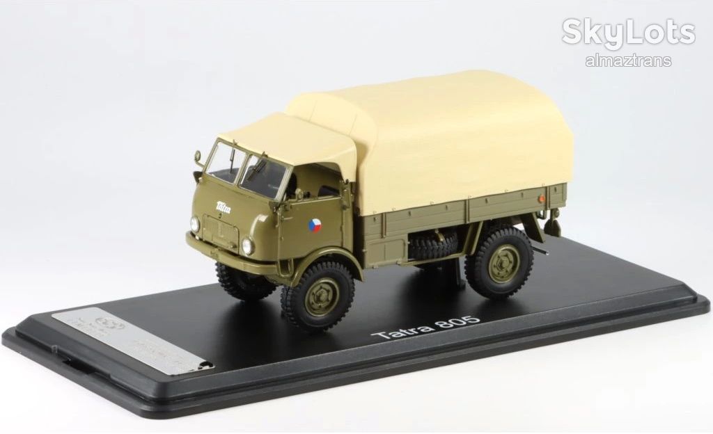 TATRA 805 KOMANDO - Армия ЧССР     (1953) - SSM      (Start Scale Models) -номерная - фото фото фото 0